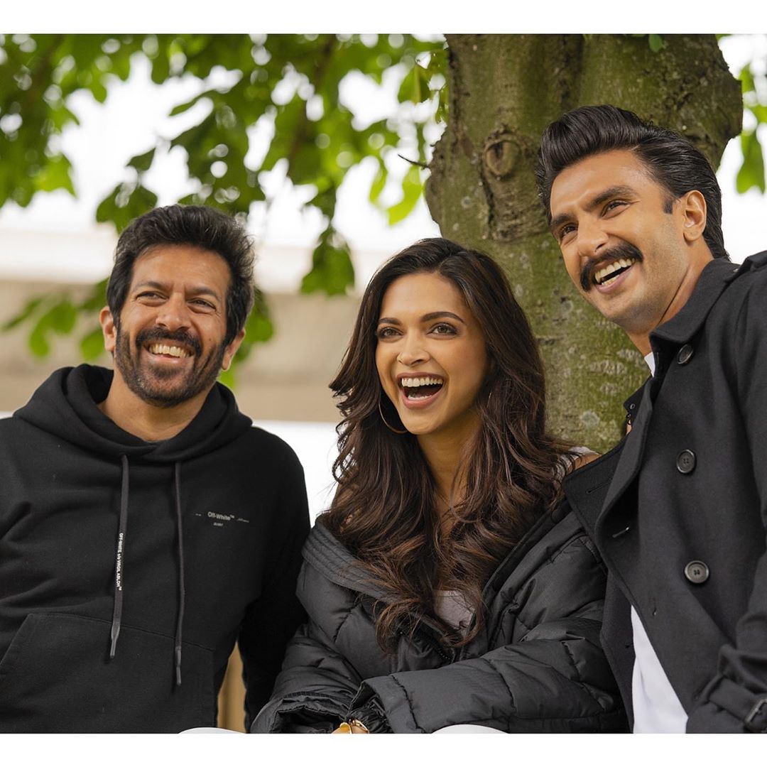 Deepika Padukone, Ranveer Singh and Kabir Khan