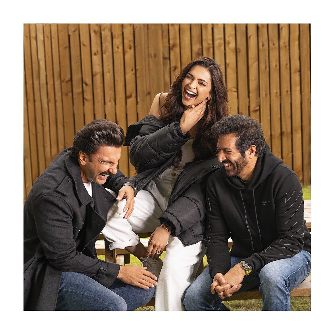 Deepika, Ranveer and Kabir Khan
