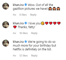 Ira Khan and Mishaal Kirpalani