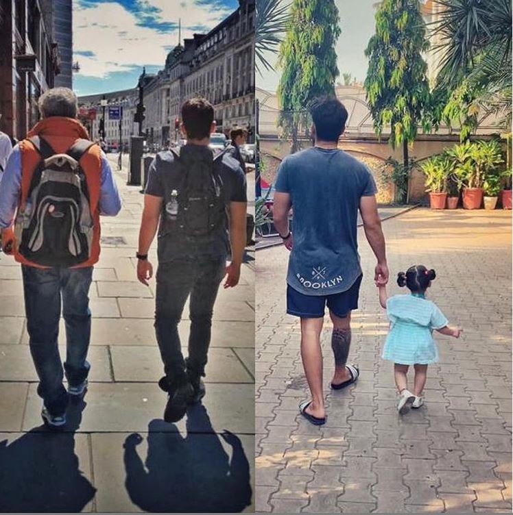 Kunal on Father's Day