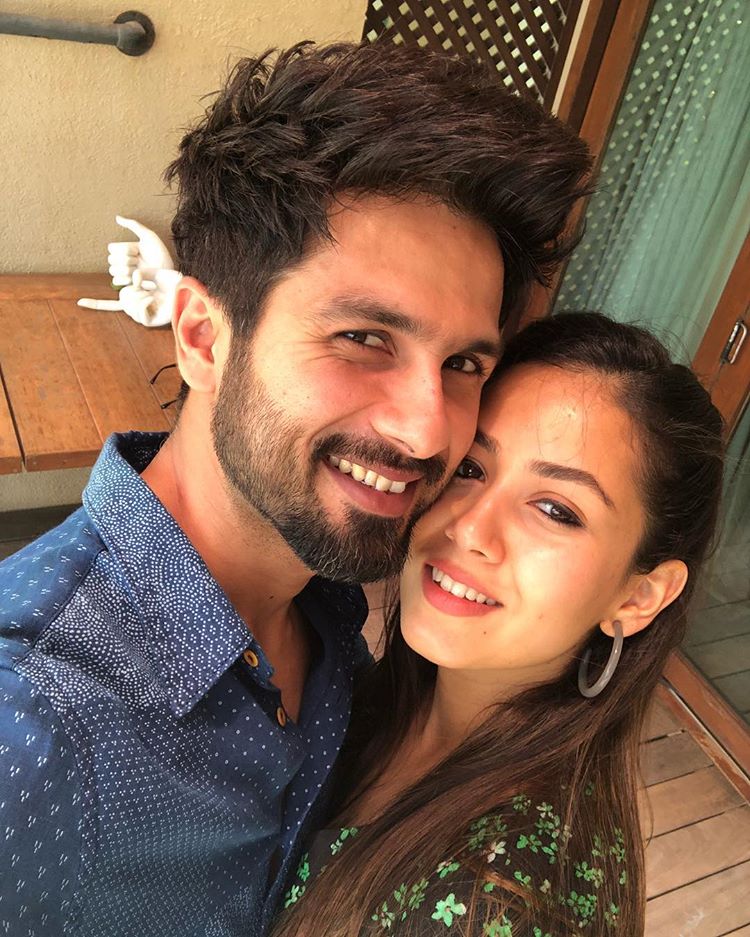 Shahid Kapoor and Mira Rajput Kapoor