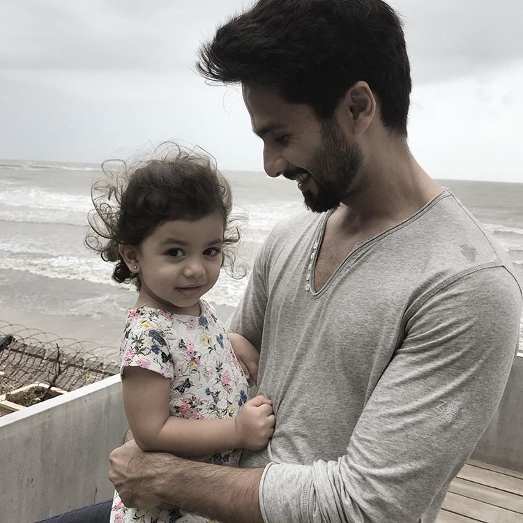 Shahid Kapoor and Misha Kapoor