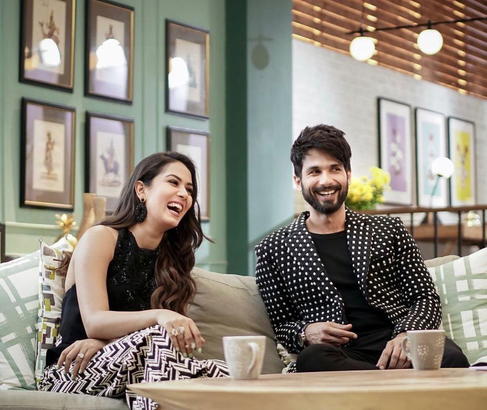 Shahid Kapoor and Mira Rajput Kapoor