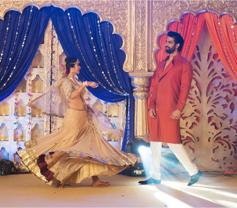 Rajeev Sen and Charu Asopa sangeet