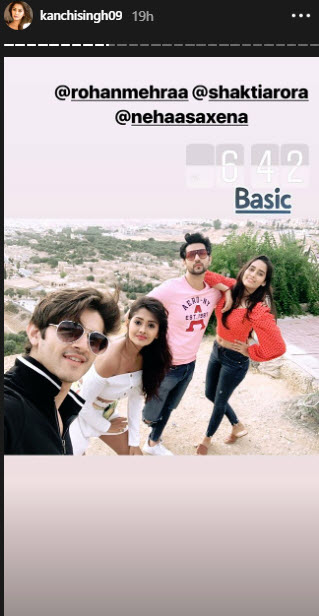 Kanchi Singh and Rohan Mehra