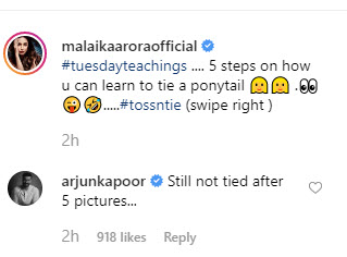 Malaika and Arjun