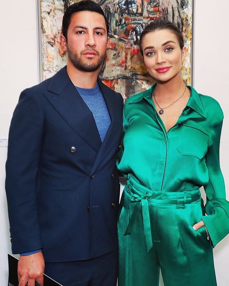 Amy Jackson and George Panayiotou