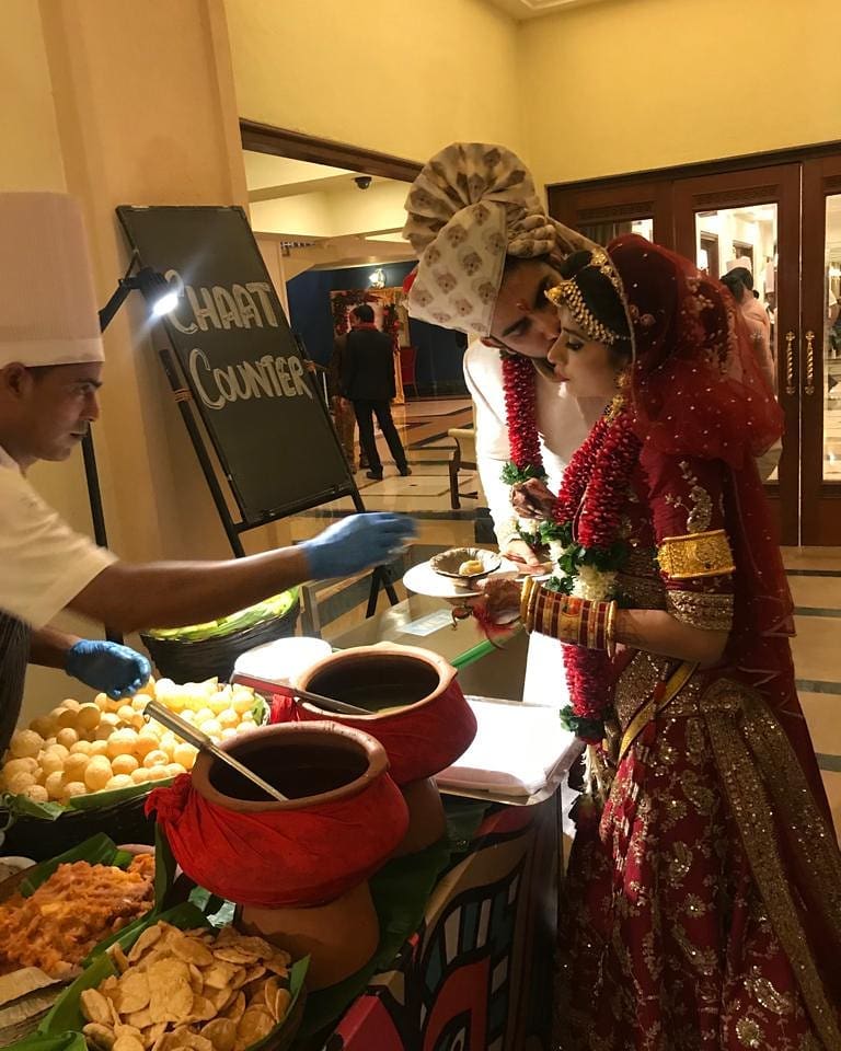 Charu Asopa and Rajeev Sen