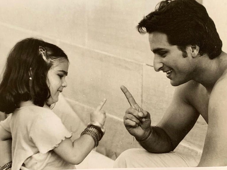 Saif Ali Khan and Sara Ali Khan