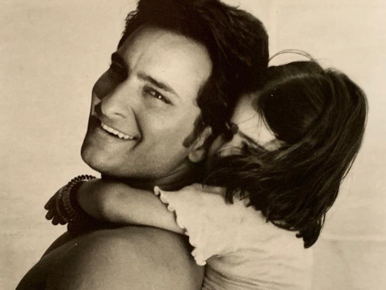 Saif Ali Khan and Sara Ali Khan