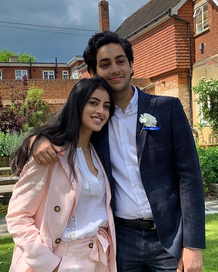 Navya Naveli Nanda and Agastya Nanda