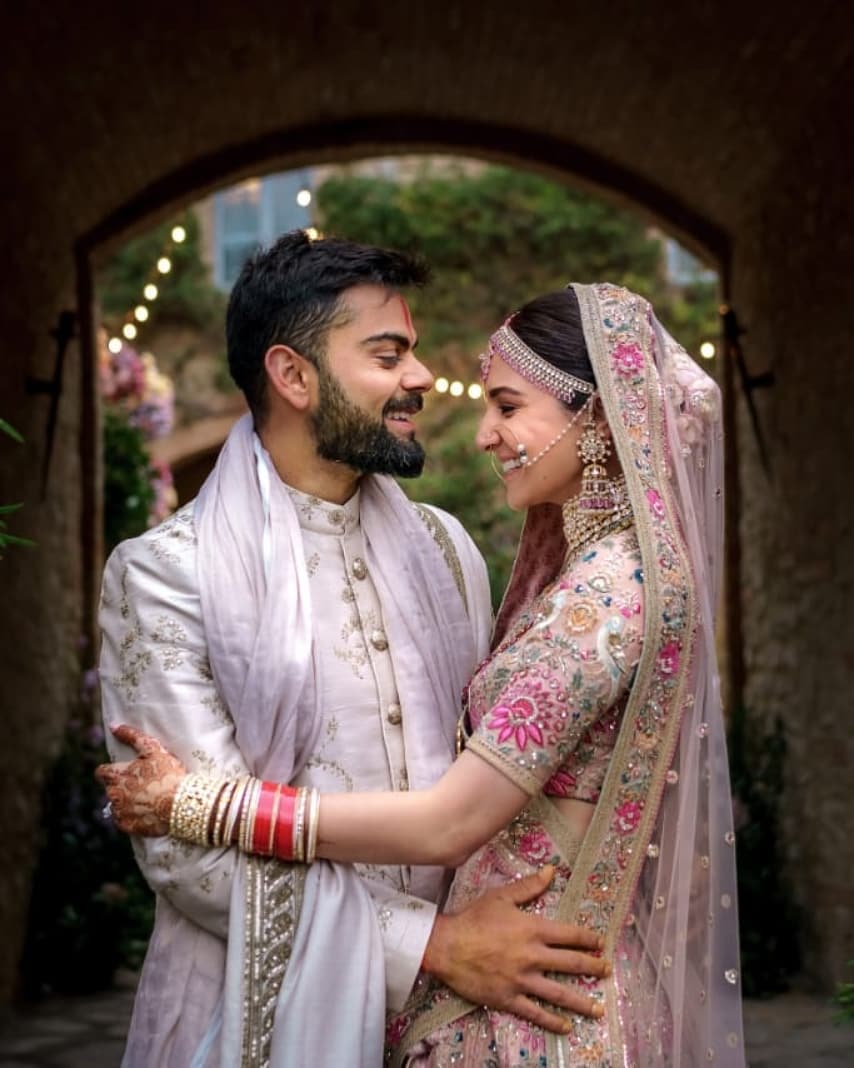 Anushka Sharma and Virat Kohli