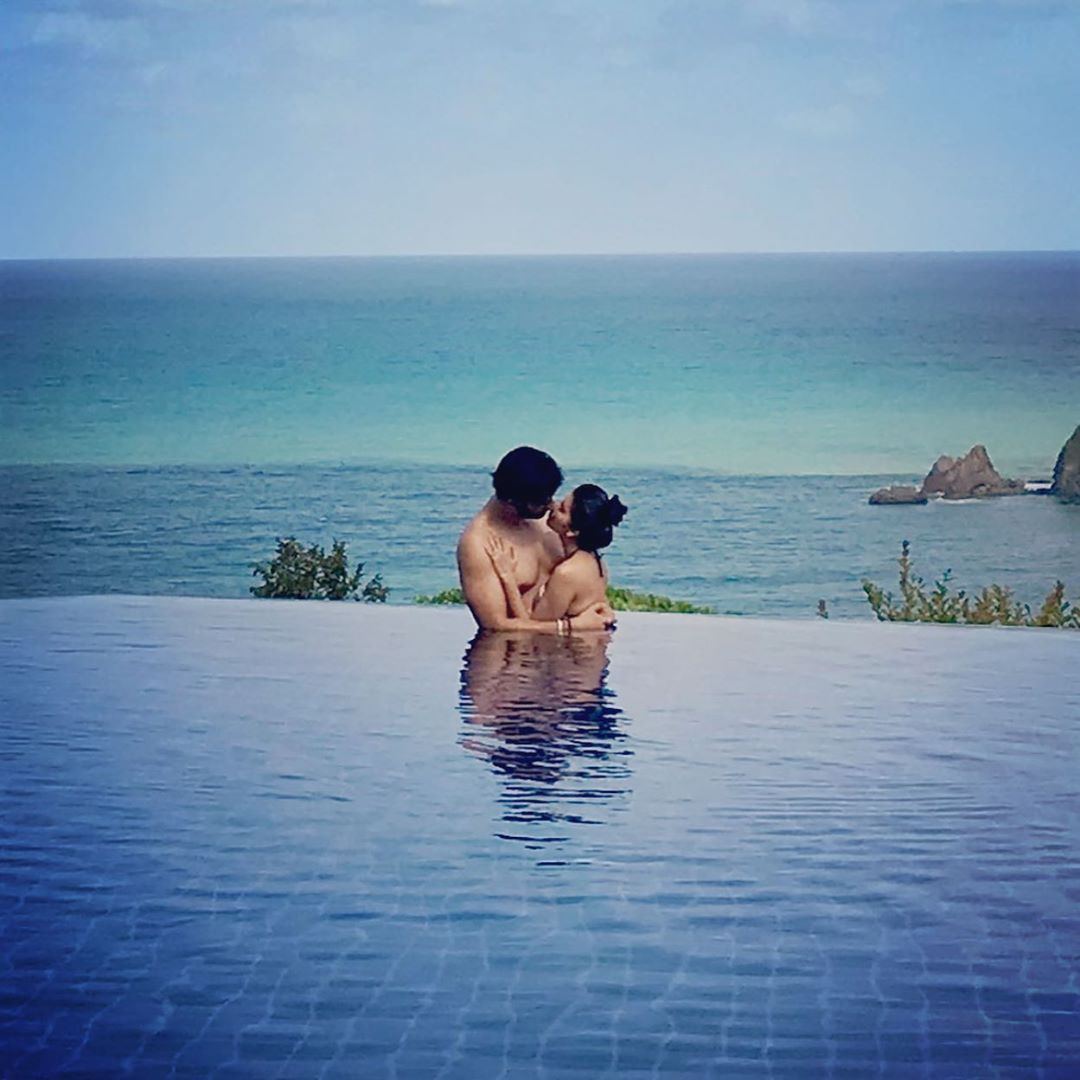 Charu Asopa Sen and Rajeev Sen