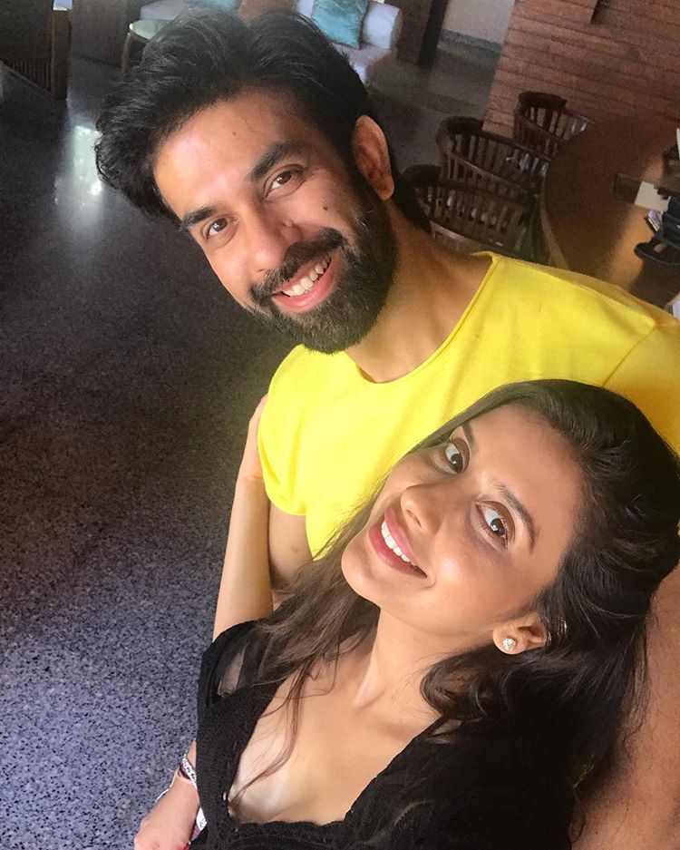 Charu Asopa Sen and Rajeev Sen