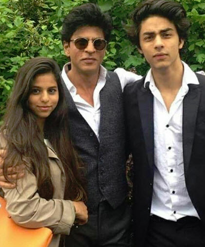 Shah Rukh Khan and kids