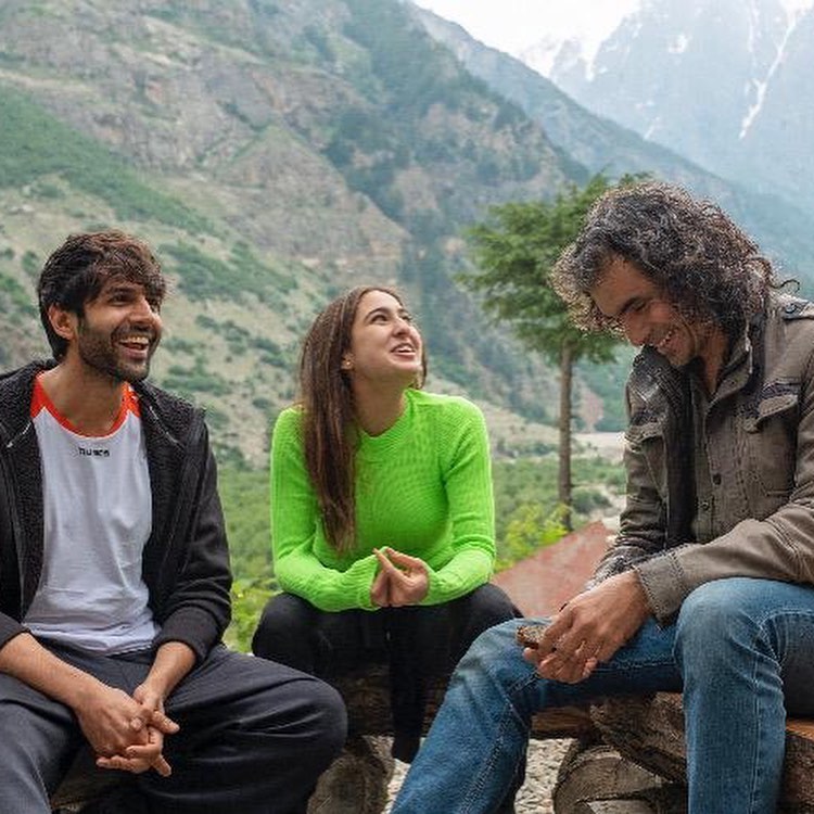Imtiaz Ali, Sara Ali Khan and Kartik Aaryan