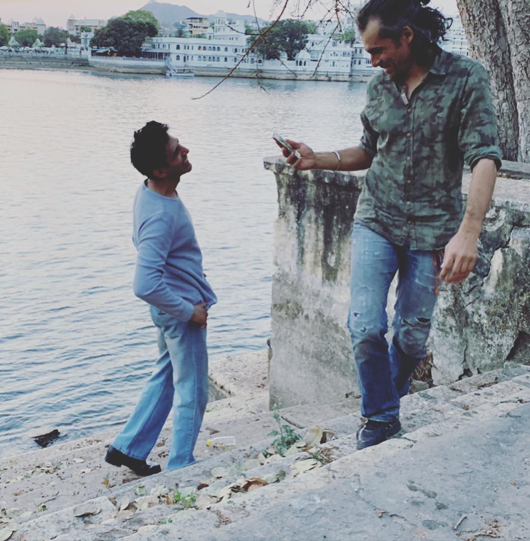 Imtiaz Ali and Kartik Aaryan