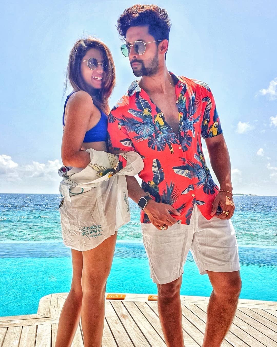 Ravi Dubey and Sargun Mehta