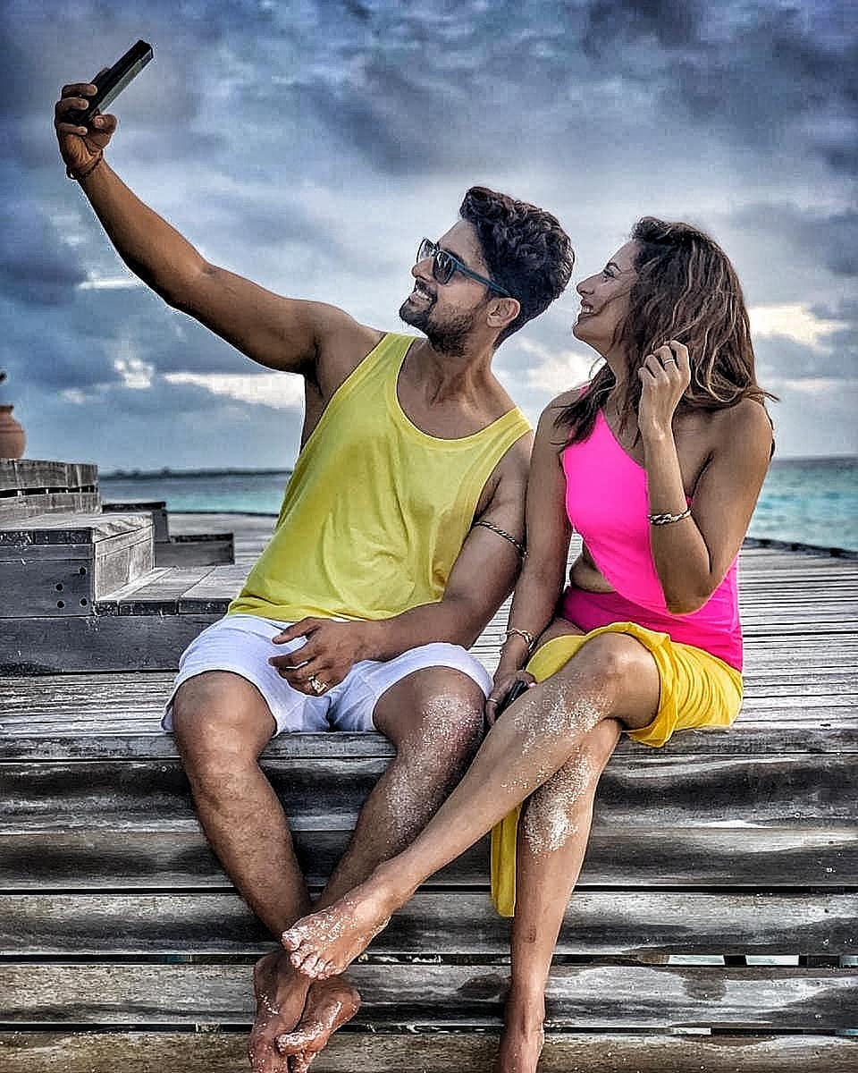 Ravi Dubey and Sargun Mehta