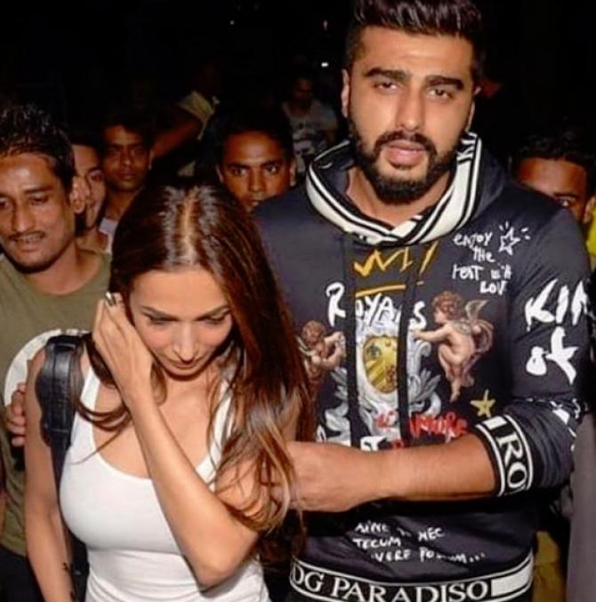 Malaika and Arjun