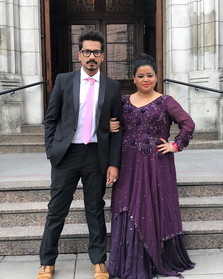 Bharti Singh and Haarsh Limbachiyaa