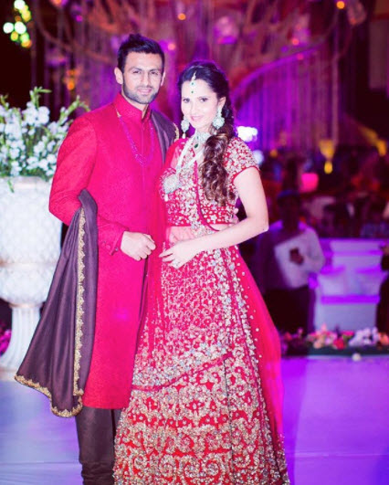 Shoaib Malik and Sania Mirza