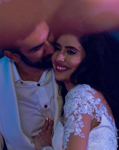 Charu Asopa and Rajeev Sen