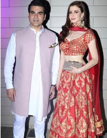 Arbaaz and Girlfriend Georgia