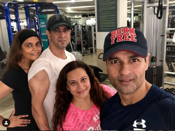 Rohit Roy, RonitRoy And Manasi Joshi