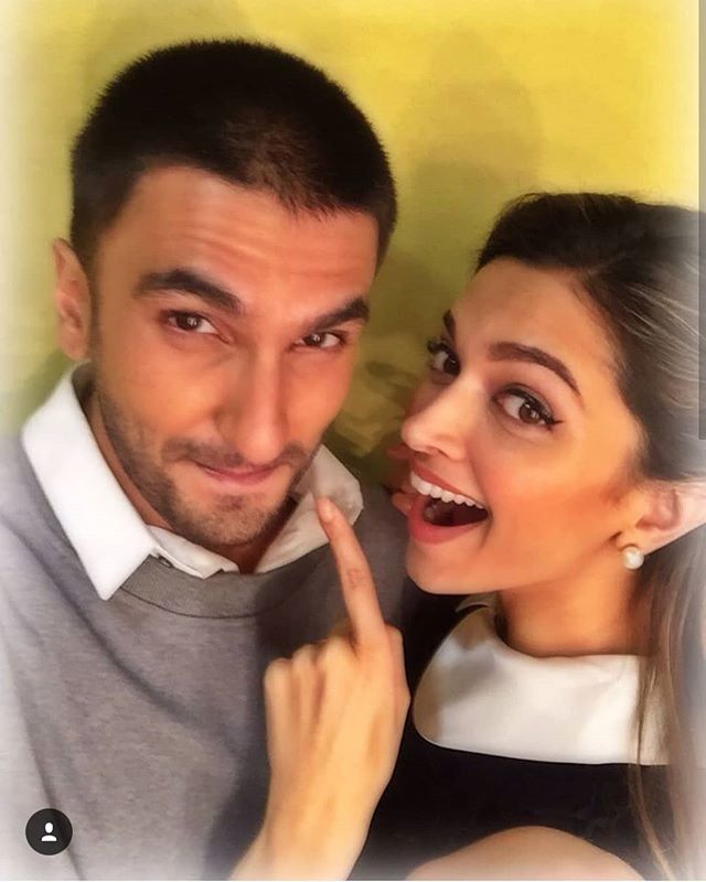 Deepika Padukone and Ranveer Singh