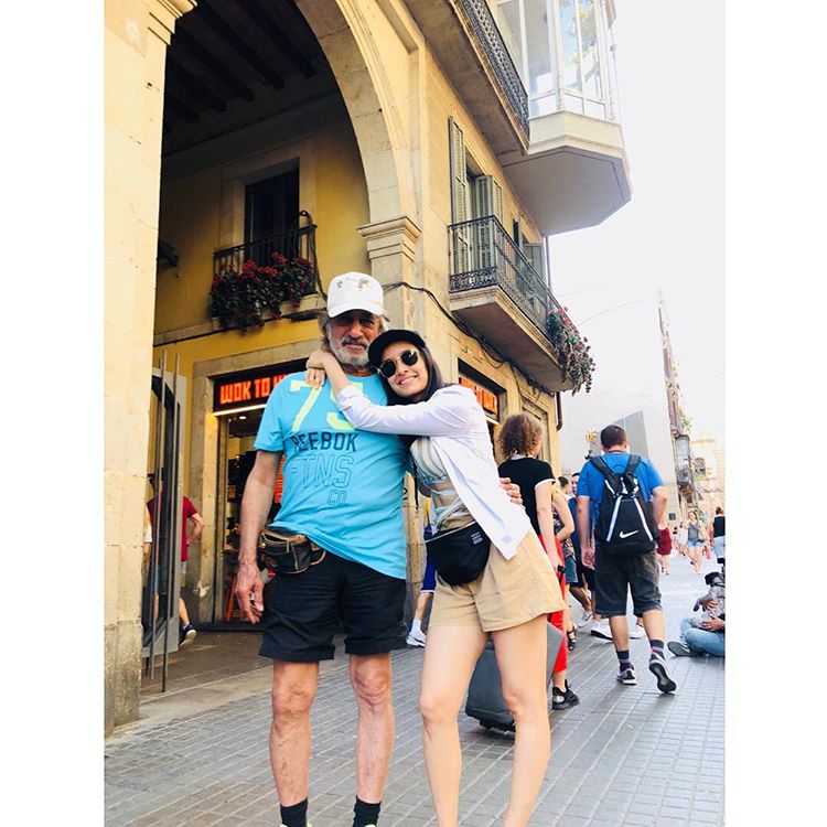 Shraddha Kapoor and Shakti Kapoor