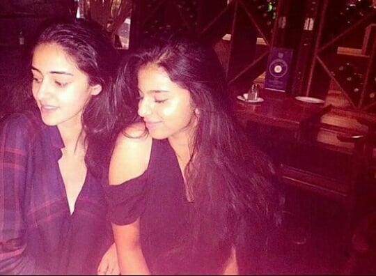 Suhana Khan and Ananya Panday