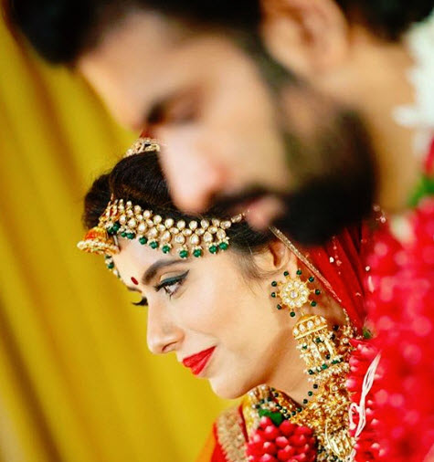 Charu Asopa and Rajeev Sen