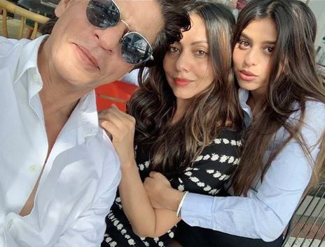Shahrukh, Gauri And Suhana