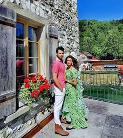 Erica Fernandes And Parth Samthaan