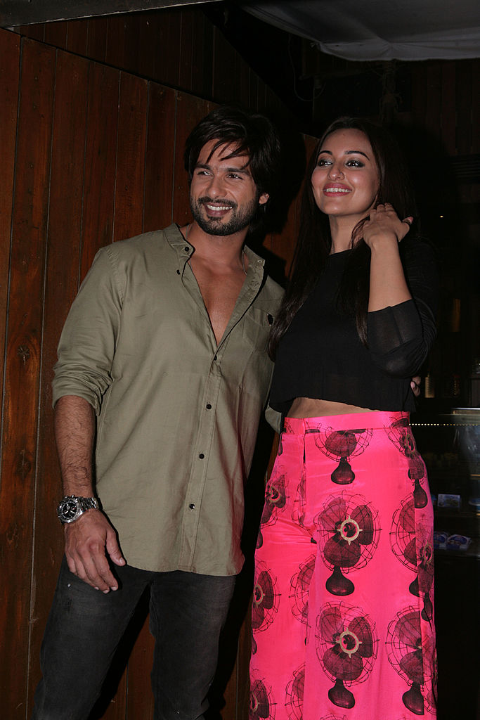 Shahid Kapoor and Sonakshi Sinha