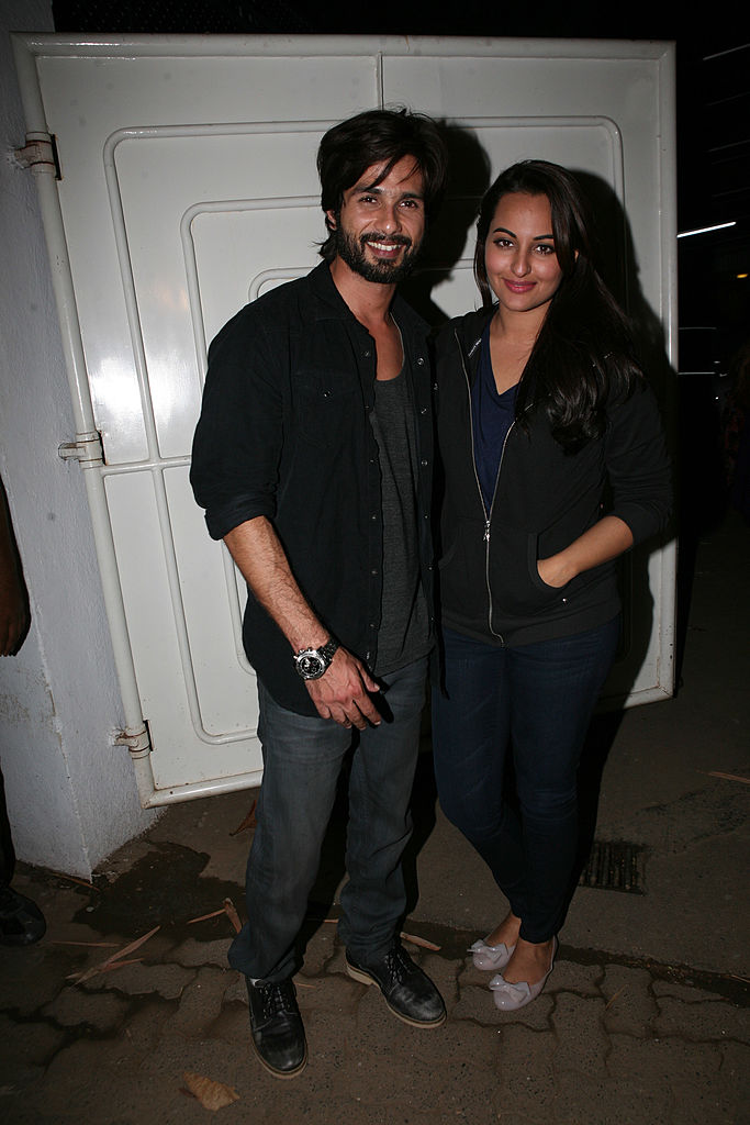 Shahid Kapoor and Sonakshi Sinha
