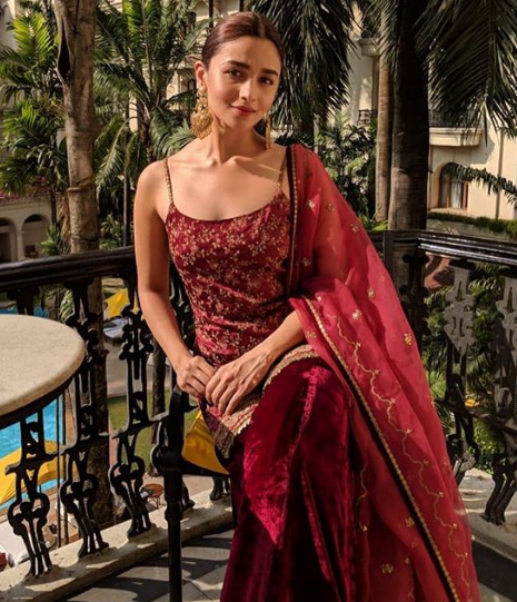 Alia Bhatt in Sabyasachi Mukherjee