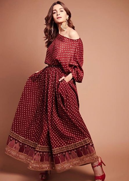 Alia Bhatt in Sabyasachi Mukherjee