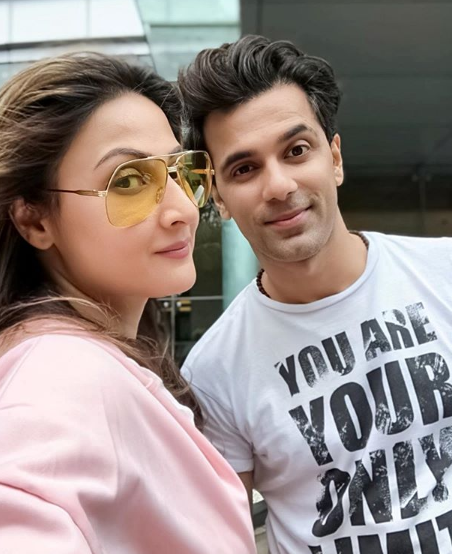 Urvashi and her ex-Anuj