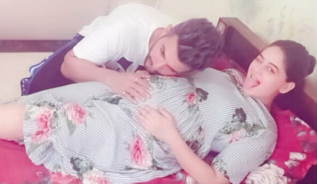 Mahhi Vij and Jay Bhanushali