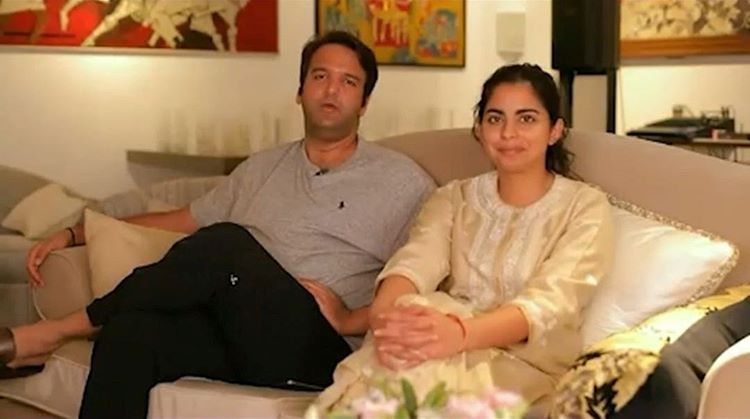 Isha Ambani and Anand Piramal