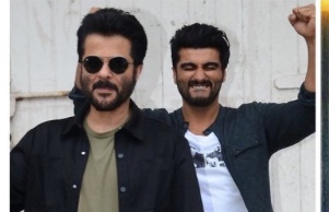 Arjun Kapoor and Anil Kapoor
