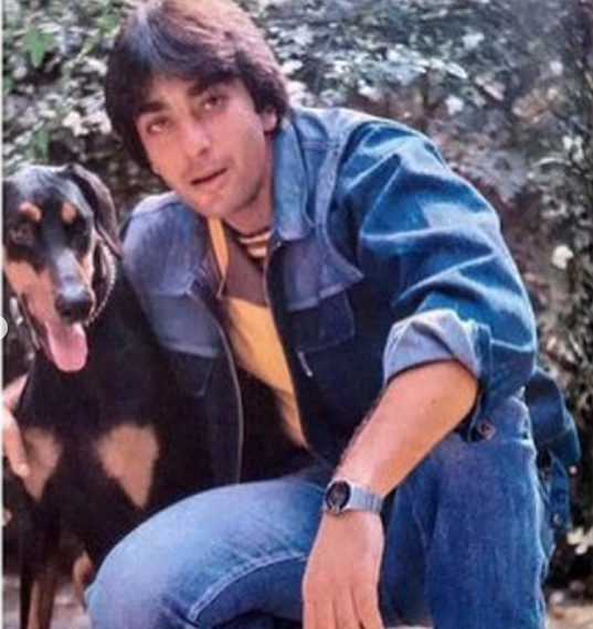young Sanjay Dutt