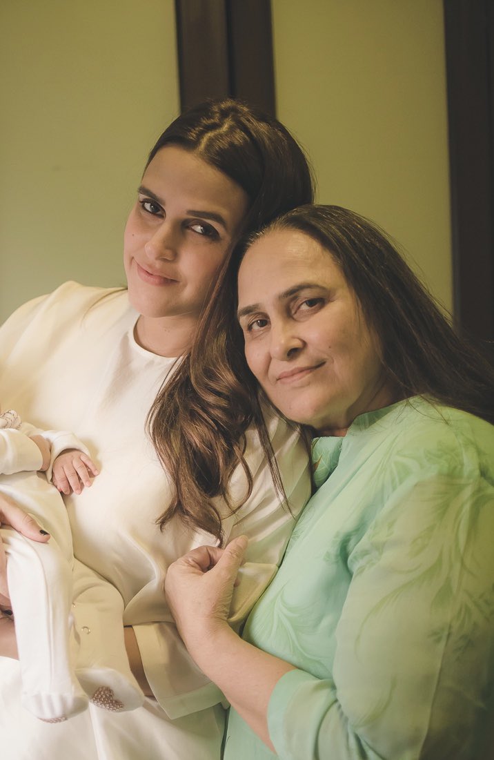 Neha Dhupia and Mehr Dhupia Bedi