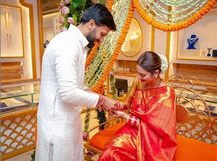 Nusrat Jahan and Nikhil Jain