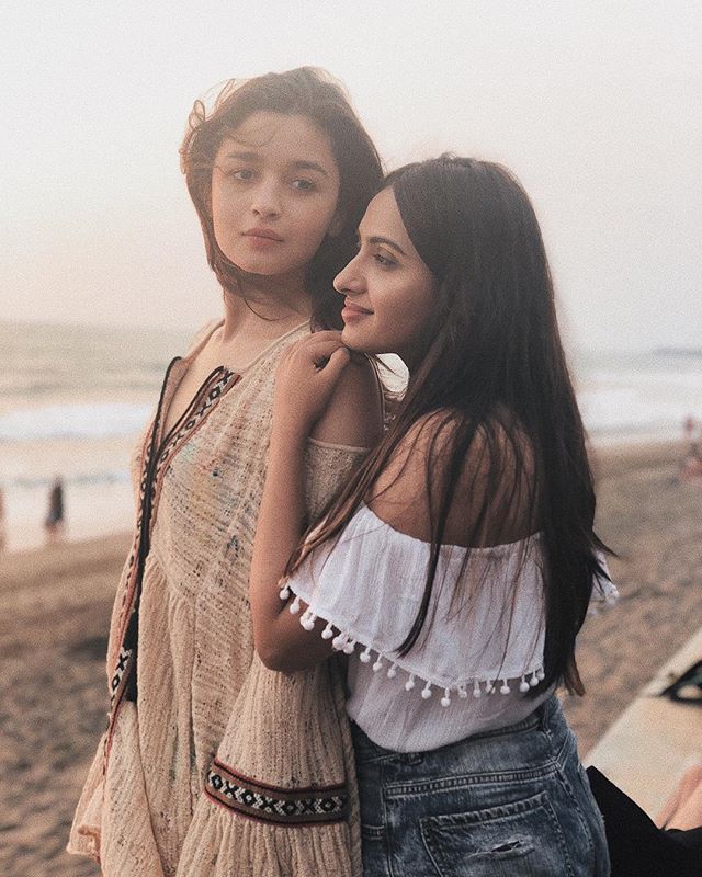 Alia Bhatt and Akansha Ranjan Kapoor