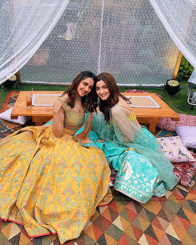 Alia Bhatt and Akansha Ranjan Kapoor