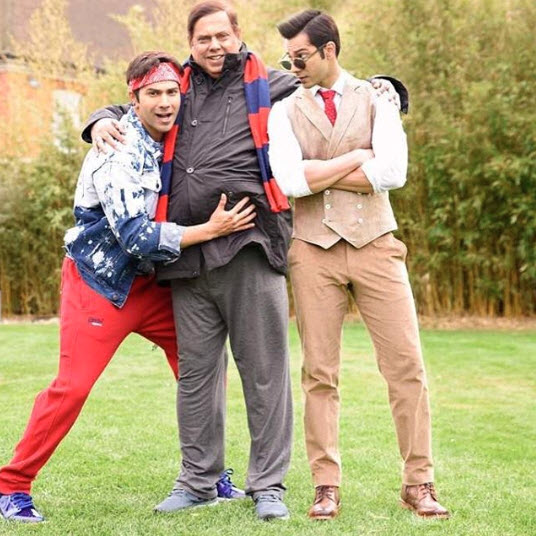Varun Dhawan and David Dhawan