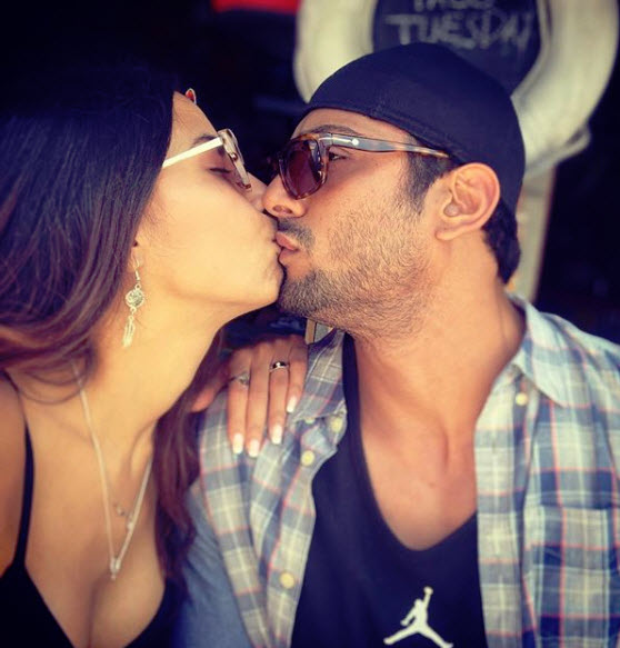 Prateik Babbar and Sanya Sagar